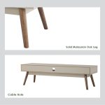BAILEY 150cm TV Cabinet-Taupe Grey - Image 8