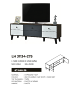 DUNDEE 150cm TV Cabinet-Walnut - Image 4