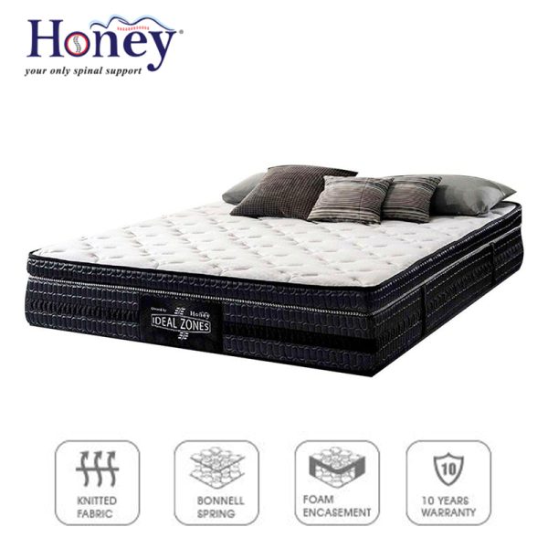 HONEY Ideal Zones 12″ Coconut Fibre Spring Mattress