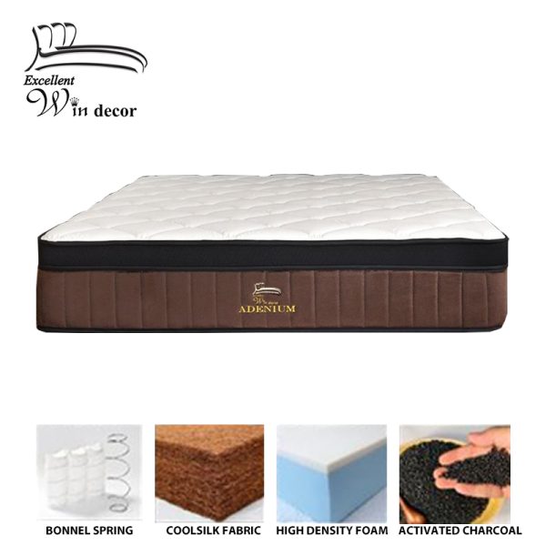 EXCELLENT Win Decor Adenium 12″ Activated Charcoal Mattress