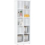 HAVIR 10 Compartment File Cabinet-White