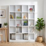 HAVIR 20 Compartment File Cabinet-White