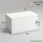 DIYA DY 1 Wall Mounted And Stackable Storage Cube Cabinet - Image 4