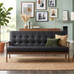 HIACE 3 Seater PU Sofa-Black