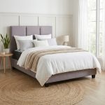 MANADO Super Single Divan Bed frame-Grey - Image 2