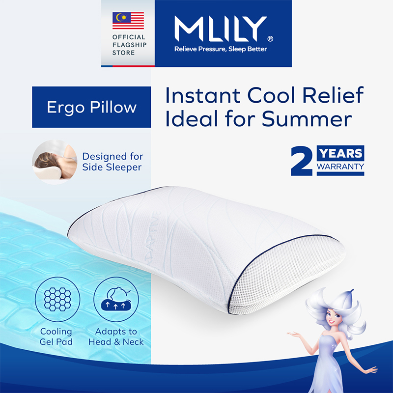 MLILY Cooling Gel Pad Ergo Pillow FurnitureDirect .my