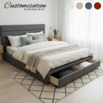 CUSTOM MADE-JACKSON Divan Bed Frame With Drawers Storage-2 Sizes