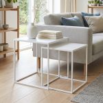 DANIEL Nesting Table-White