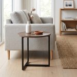 TURNER D46CM Round Side Table-Cocoa