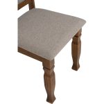 [Set of 2] TEGUS Wooden Dining Chair-Cocoa - Image 7