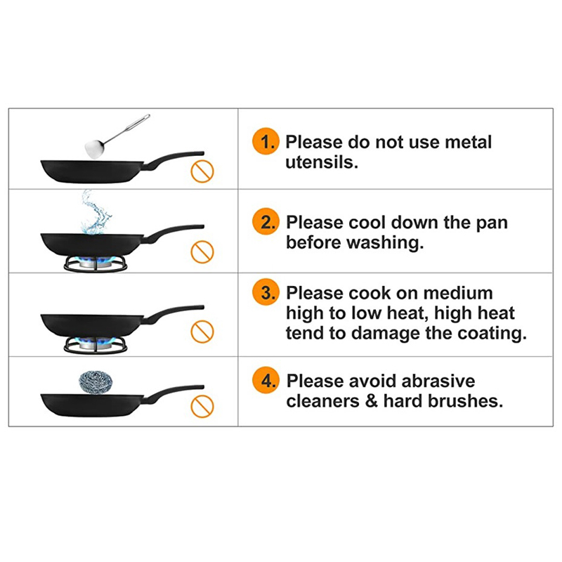 CS KOCHSYSTEME Aluminum Non Stick 12'' 4 -Piece & Reviews