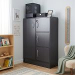 BARRY 4 Door Children Wardrobe With Key Lock-Wenge - Image 2