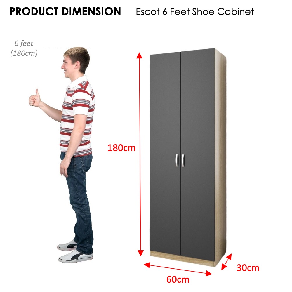 Shoe cabinet dimensions hotsell