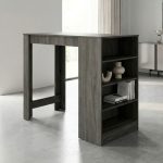 JARVIS 120cm Bar Table-Wenge