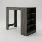 JARVIS 120cm Bar Table-Wenge - Image 2