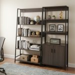 NORMAD 4 Tier Ladder Book Shelf-Dark Wenge - Image 3