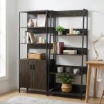 NORMAD 4 Tier Ladder Book Shelf-Dark Wenge - Image 2