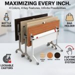 TAGTIX Flip-Top Training Table-3 sizes