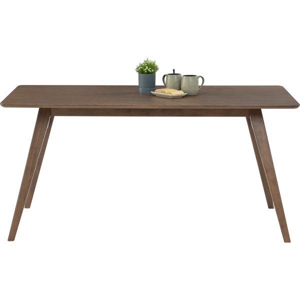 CADELL 1.6M Ash Veneer Dining Table-Cocoa