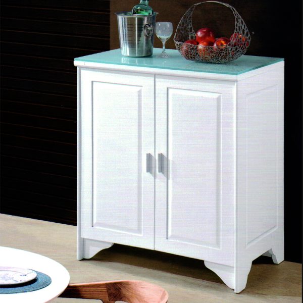 MIYA 121 Kitchen Cabinet-White