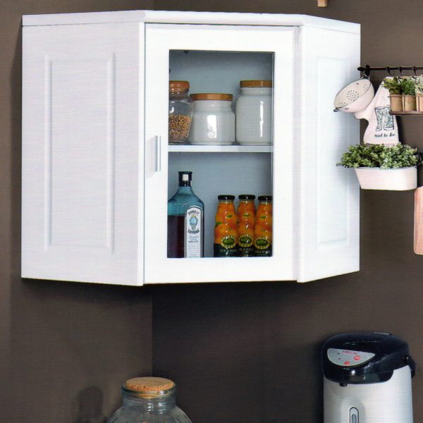 MIYA 128 Kitchen Cabinet-White