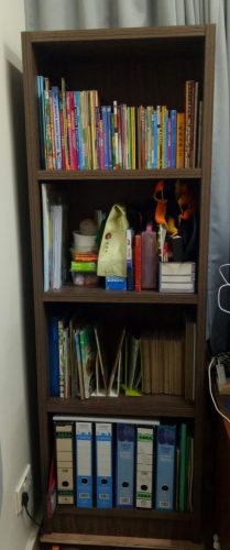 DAVE 4 Compartment File Cabinet-Walnut photo review