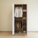 ECLIPSE 2 Door Wardrobe-Oak - Image 2