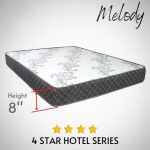 MELODY 8" Hybrid Foam Mattress-3 Sizes - Image 2