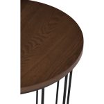 FLUX Round Side Table-Cocoa - Image 4