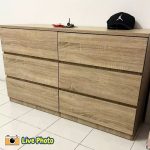 AISHA 6 Drawer Chest-Oak - Image 3