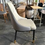 [Last 2 Units] DC 2210 PU Leather Dining Chair-Grey - Image 4