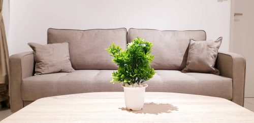 Click to view full screen PENNY 3 Seater Sofa with 2 cushion pillows-Light Brown photo review