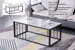 CT1090 Glossy Ceramic Top Coffee Table - Image 2