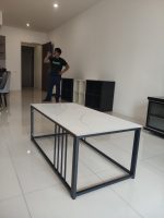 CT1090 Glossy Ceramic Top Coffee Table - Image 4