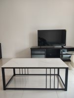 CT1090 Glossy Ceramic Top Coffee Table - Image 5