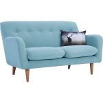 SPORTAGE 2 Seater Fabric Sofa-Blue