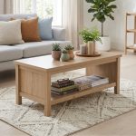 RHODES Coffee Table-Oak