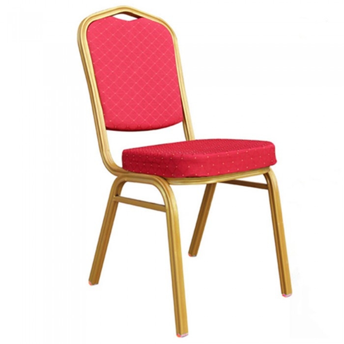 Stackable Banquet Chair-Red (CLEARANCE ITEMS) 