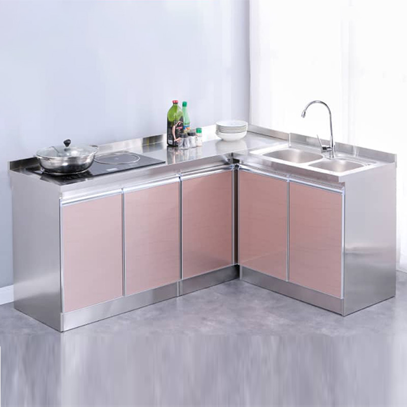 KC1708 Stainless Steel Table Top Kitchen Cabinet - FurnitureDirect.com.my