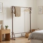 CONNOR Towel Hanger Garment Rack-Antique Brown