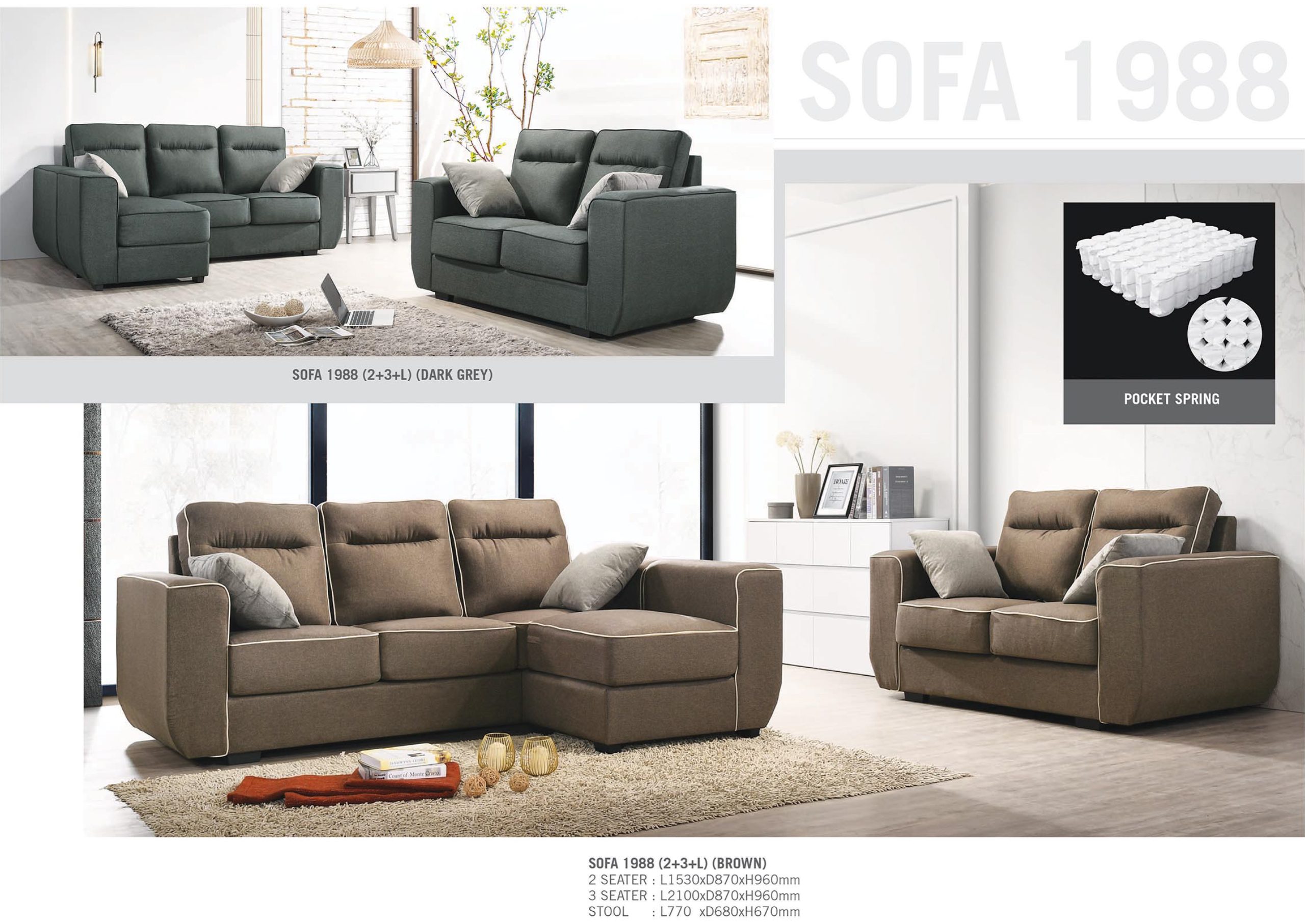 Pocket deals spring sofa