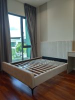 MAISY Queen Size Bed Frame-Beige - Image 2