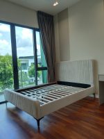 MAISY Queen Size Bed Frame-Beige - Image 4