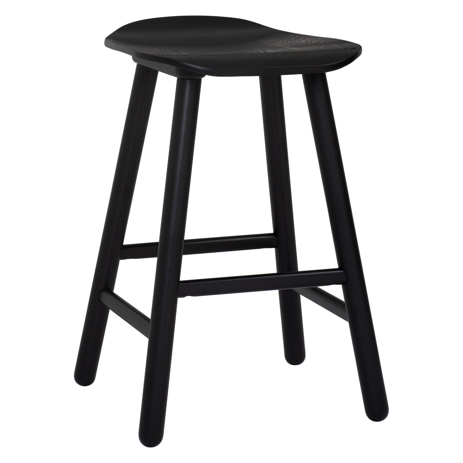 Black hotsell stool wood