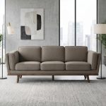CIVIC 3 Seater Sofa-Light Brown
