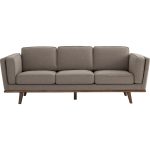 CIVIC 3 Seater Sofa-Light Brown - Image 3
