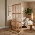 NIKKI Solid Wood Divider-Natural