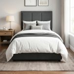 OLIVE Single Size Divan Bed-Grey