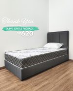 [Package] OLIVE Single Divan Bed With 8" Foam Mattress - Image 10