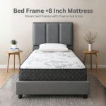 [Package] OLIVE Single Divan Bed With 8" Foam Mattress